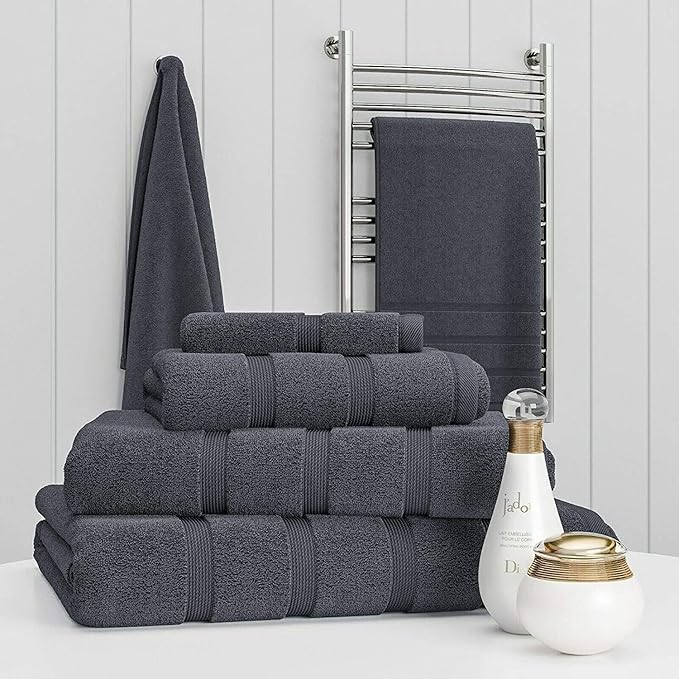 Premium 4 Piece Cotton Towel Bale – Ultra Soft, 500 GSM Luxury Bathroom Set