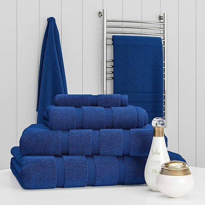 Premium 4 Piece Cotton Towel Bale – Ultra Soft, 500 GSM Luxury Bathroom Set
