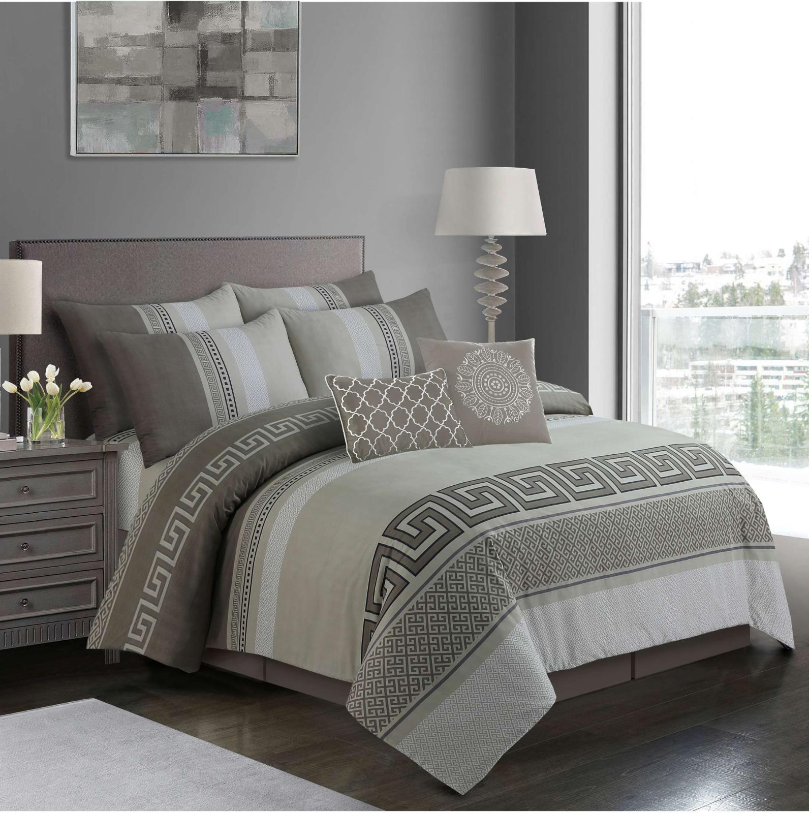 Duvet Cover set 4 piece Bedding Sets with fitted sheet & Pillowcases