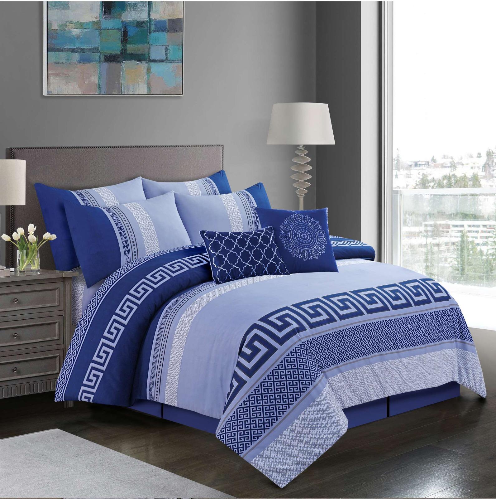 Duvet Cover set 4 piece Bedding Sets with fitted sheet & Pillowcases